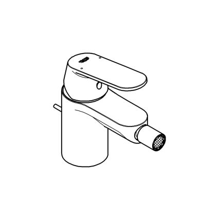 GROHE 32839000 - Grifo para bidé EUROSMART COSMOPOLITAN tamaño S, cromo brillante