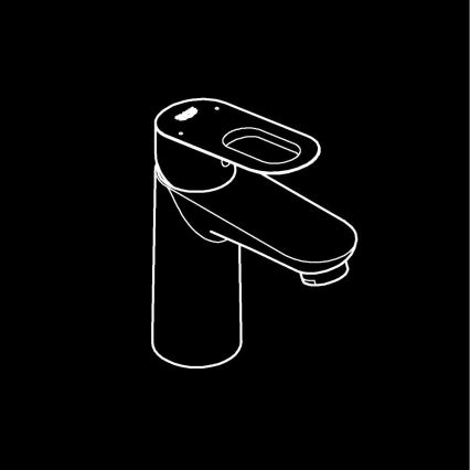 GROHE 32854000 - Grifo para lavabo BAULOOP, cromo brillante