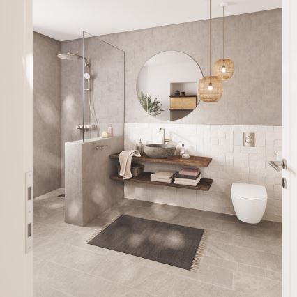 GROHE 32901DC1 - Monomando ESSENCE para lavabo, versión XL, acero inoxidable