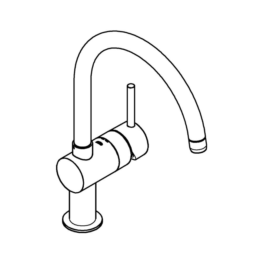 GROHE 32917000 - Grifo para fregadero A 356 mm cromo brillante
