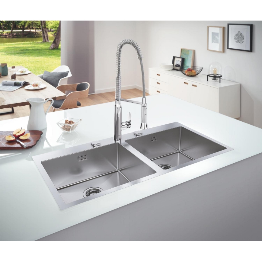 GROHE 32950000 - Grifo para fregadero K7, cromo brillante