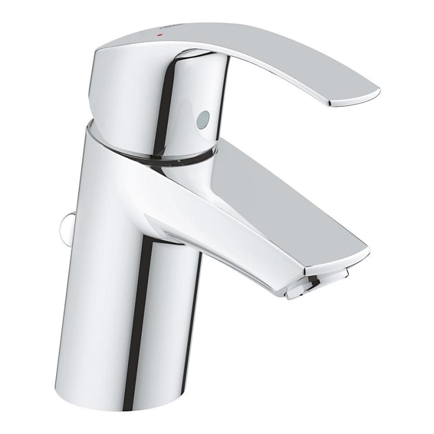 GROHE 33265002 - Grifo de lavabo EUROSMART DN 15, tamaño S, acabado cromado brillante