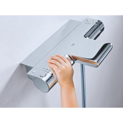 GROHE 34464001 - Mezclador termostático para bañera GROHTHERM 2000 DN 15, cromo brillante