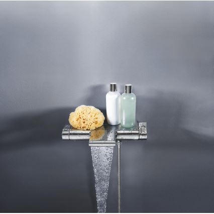 GROHE 34464001 - Mezclador termostático para bañera GROHTHERM 2000 DN 15, cromo brillante