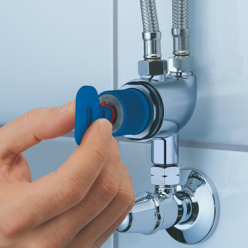 GROHE 34487000 - Protección termostática antiescaldaduras GROHTHERM MICRO cromo