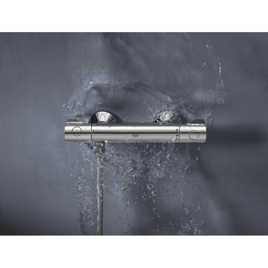 GROHE 34558000 - Mezclador termostático de ducha GROHTHERM 800 DN 15 cromo brillante