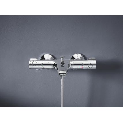 GROHE 34567000 - Grifo termostático para bañera GROHTHERM 800 DN 15, cromo brillante