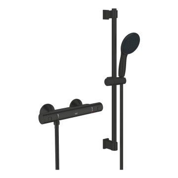 GROHE 345972431 -Grifo termostático de ducha PRECISION START 12” 60 cm negro