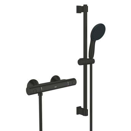 GROHE 345972431 - Mezclador termostático para ducha PRECISION START 12” 60 cm negro