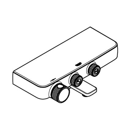 GROHE 34718000 - Grifo termostático para bañera GROHTHERM SMARTCONTROL 12” cromado