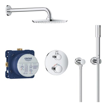 GROHE 34732000 - Set de ducha GROHTHERM RAINSHOWER COSMOPOLITAN 210 286 mm cromo