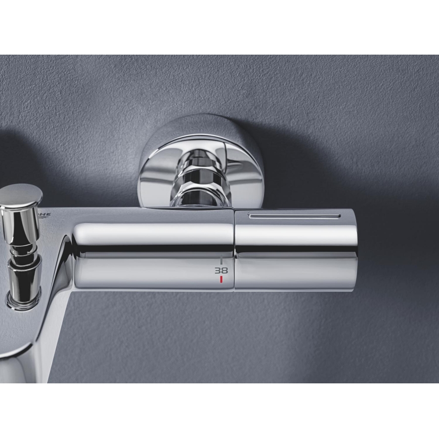 GROHE 34774000 - Grifo termostático para bañera PRECISION GET DN 15, cromo brillante