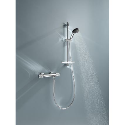 GROHE 34791001 - Conjunto de ducha termostático PRECISION FEEL de 600 mm, cromado