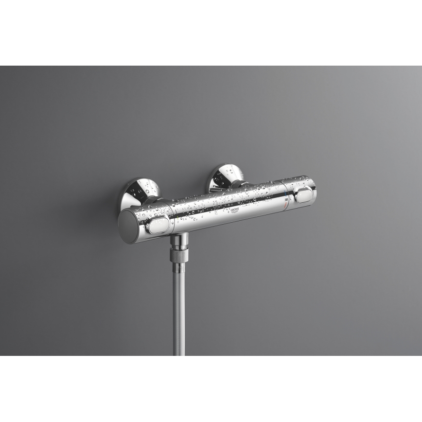 GROHE 34840000 - Mezclador termostático para ducha PRECISION DN 15, cromado brillante