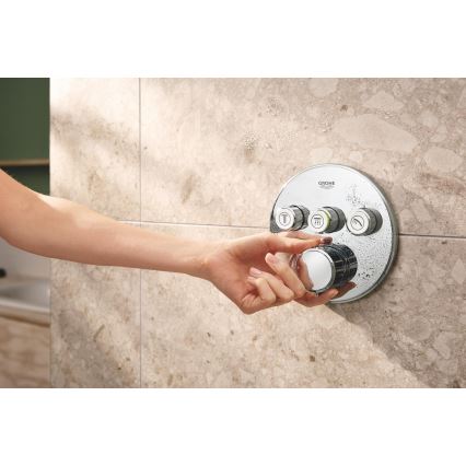 GROHE 34874000 - Sistema de ducha PRECISION SMARTCONTROL de 310 mm, cromado brillante