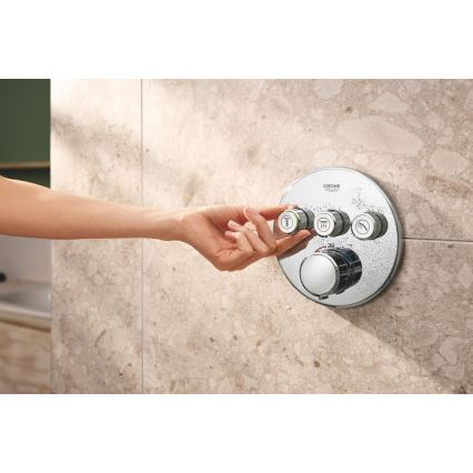 GROHE 34874000 - Sistema de ducha PRECISION SMARTCONTROL de 310 mm, cromado brillante