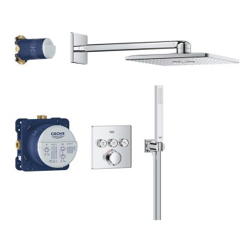 GROHE 34875000 - Sistema de ducha PRECISION SMARTCONTROL 310 mm, cromo brillante