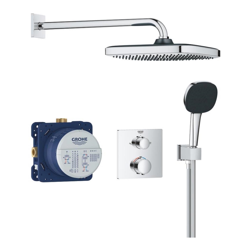 GROHE 34882000 - Sistema de ducha PRECISION VITALIO COMFORT 250 de cromo brillante