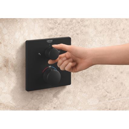 GROHE 348822430 - Set de ducha PRECISION 250 × 250 mm negro