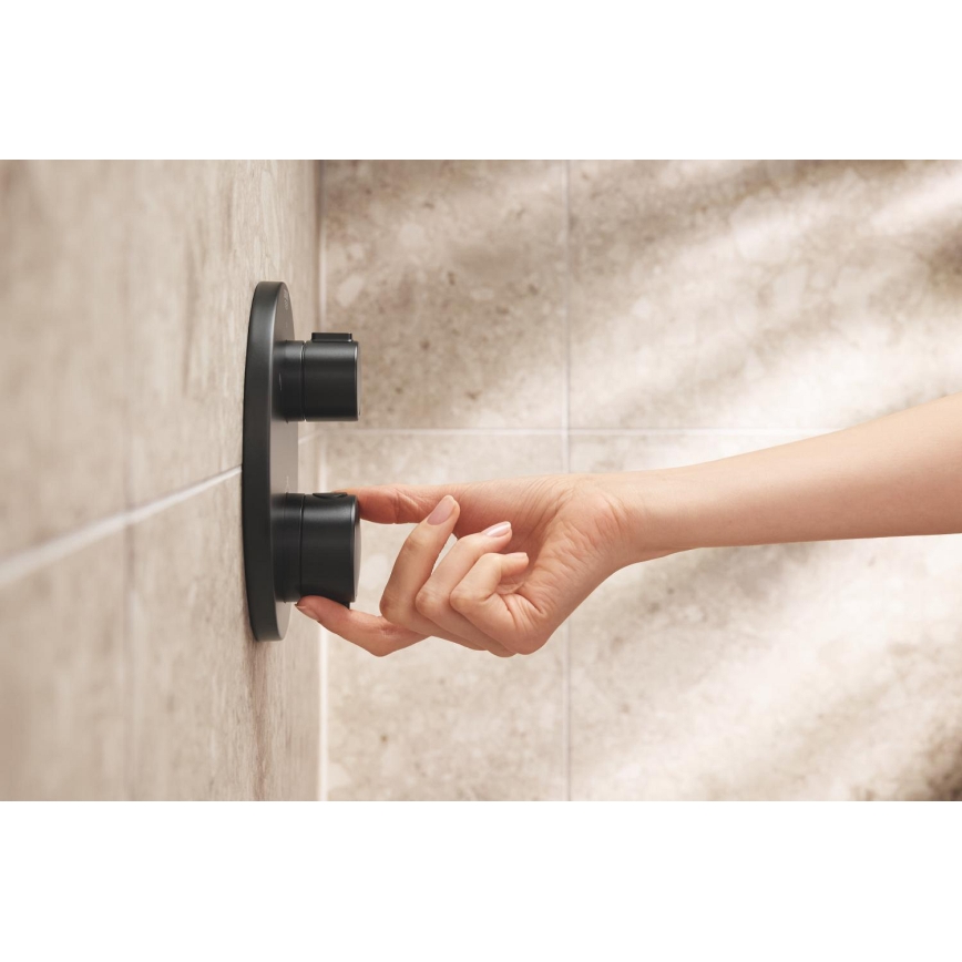 GROHE 348822430 - Set de ducha PRECISION 250 × 250 mm negro