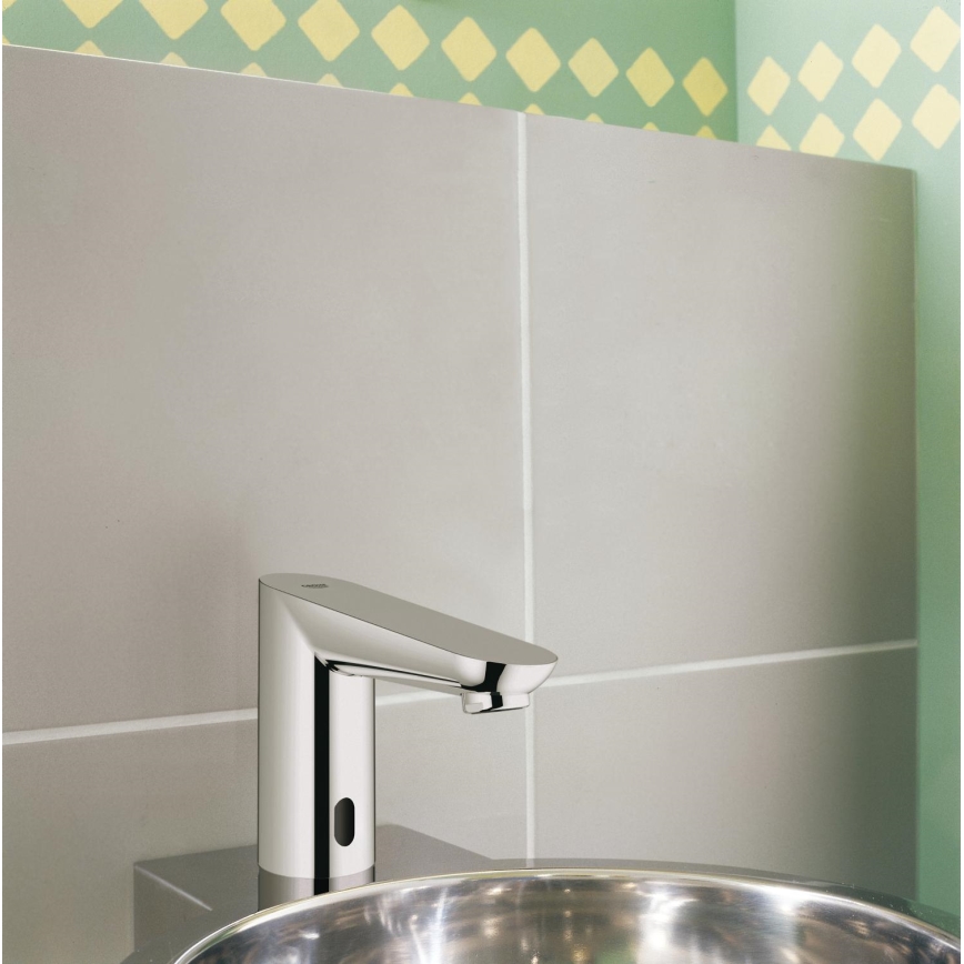 GROHE 36269000 - Grifo electrónico para lavabo EUROECO COSMOPOLITAN E 107 mm cromo