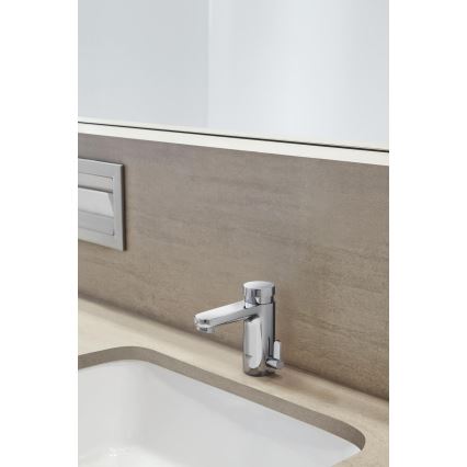 GROHE 36317000 - Grifo de lavabo con cierre automático EUROSMART COSMOPOLITAN T cromado