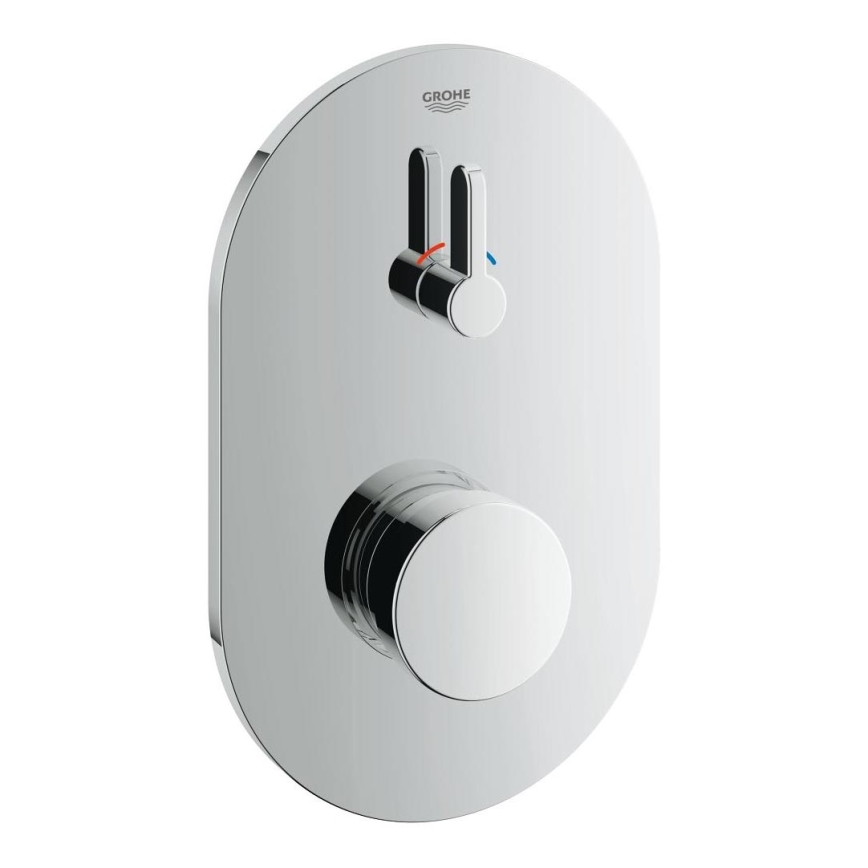GROHE 36321000 - Grifo de ducha con cierre automático EUROSMART COSMOPOLITAN T, acabado cromado