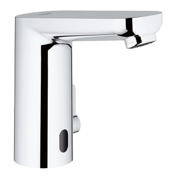 GROHE 36324001 - Grifo electrónico con sensor infrarrojo para lavabo EUROSMART COSMOPOLITAN E, cromado