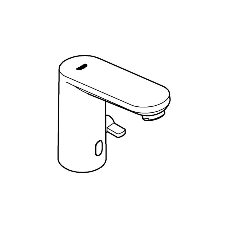 GROHE 36366002 - Grifo electrónico de lavabo GET E, cromo brillante