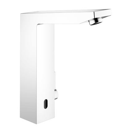GROHE 36440000 - Grifo electrónico con sensor infrarrojo para lavabo EUROCUBE E DN 15 cromo