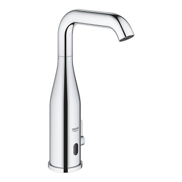 GROHE 36445000 - Grifo electrónico con sensor infrarrojo para lavabo ESSENCE E, cromo brillante