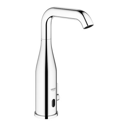 GROHE 36445000 - Grifo electrónico con sensor infrarrojo para lavabo ESSENCE E, cromo brillante