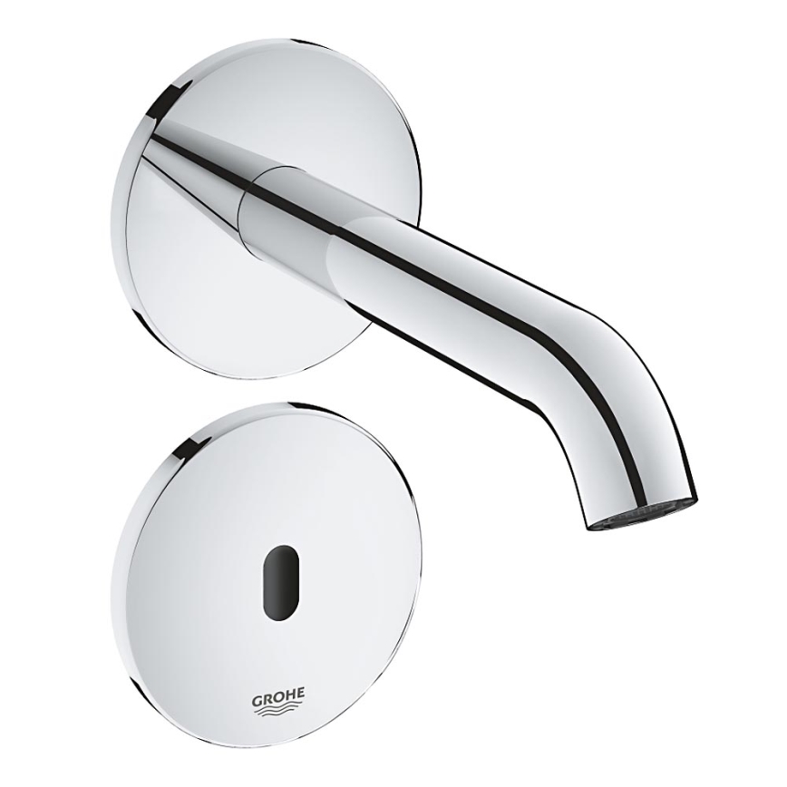 GROHE 36447000 - Grifo electrónico con sensor ESSENCE E 182 mm, cromo brillante