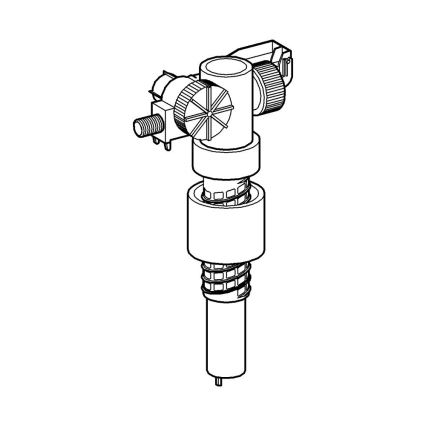 GROHE 37095000 - Válvula de llenado 38” cromo brillante
