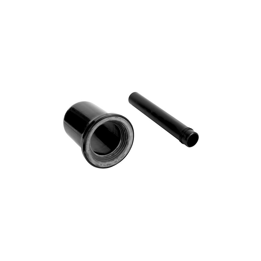 GROHE 37104K00 - Conjunto de alimentación y desagüe para inodoro, negro
