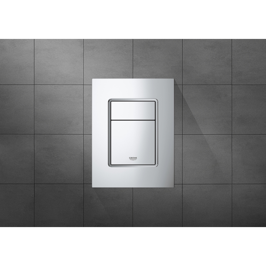 GROHE 37535000 - Pulsador de descarga SKATE COSMOPOLITAN S 130 × 172 mm cromo