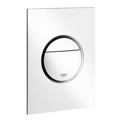 GROHE 37601P00 - Botón de descarga NOVA COSMOPOLITAN S 130 × 172 mm cromado