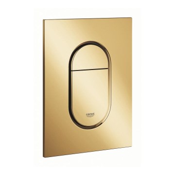 GROHE 37624GL0 - Placa de accionamiento ARENA COSMOPOLITAN S 130 × 172 mm dorada