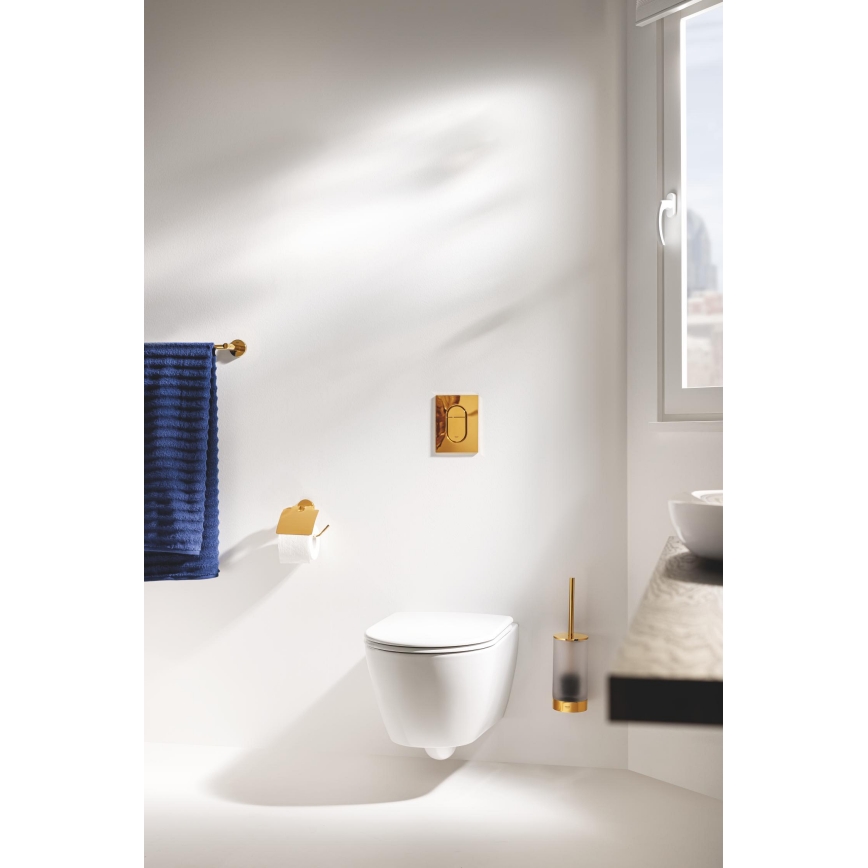 GROHE 37624GL0 - Placa de accionamiento ARENA COSMOPOLITAN S 130 × 172 mm dorada