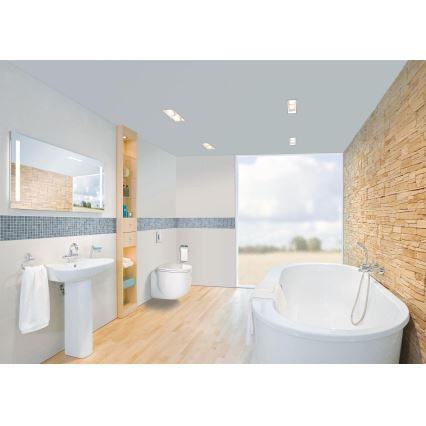 GROHE 38505000 - Pulsador de descarga SKATE AIR 156 × 197 mm, acabado cromo brillante