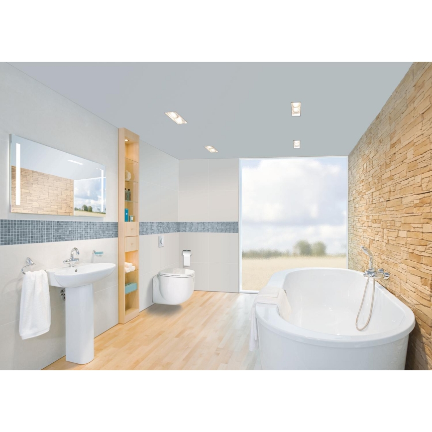 GROHE 38505000 - Pulsador de descarga SKATE AIR 156 × 197 mm, acabado cromo brillante