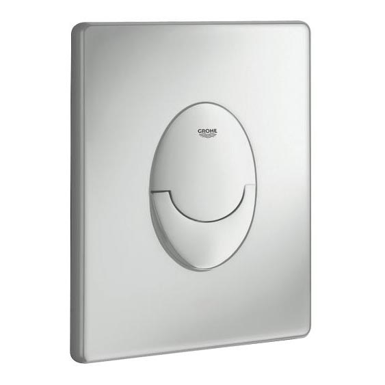 GROHE 38505P00 - Placa de accionamiento SKATE AIR 156 × 197 mm cromo mate