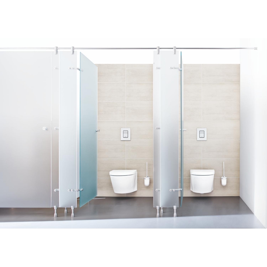 GROHE 38732SD0 - Placa de accionamiento SKATE COSMOPOLITAN 156 × 197 mm acero inoxidable