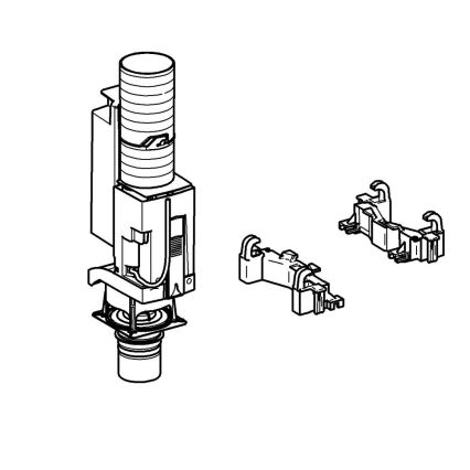 GROHE 38736000 - Kit de conversión para doble descarga GD 2