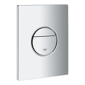 GROHE 38765000 - Pulsador de descarga NOVA COSMOPOLITAN 156 × 197 mm, cromado