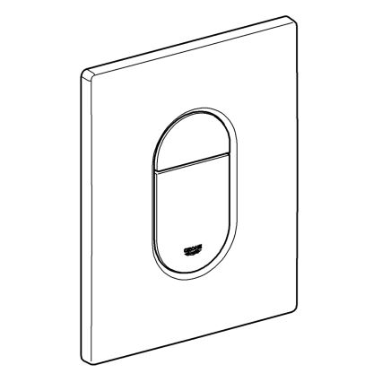 GROHE 38844SH0 - Botón de control ARENA COSMOPOLITAN 156 × 197 mm blanco