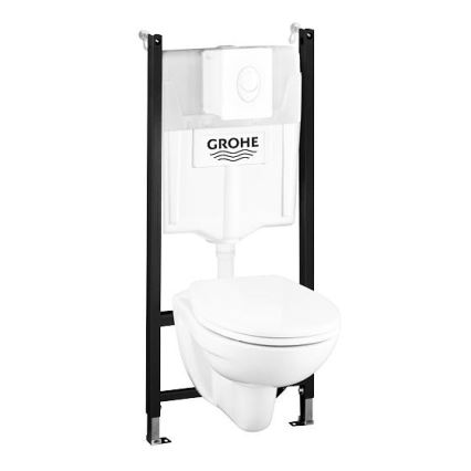 GROHE 39116000 - Juego 4 en 1 SOLIDO COMPACT 1,13 m blanco duradero