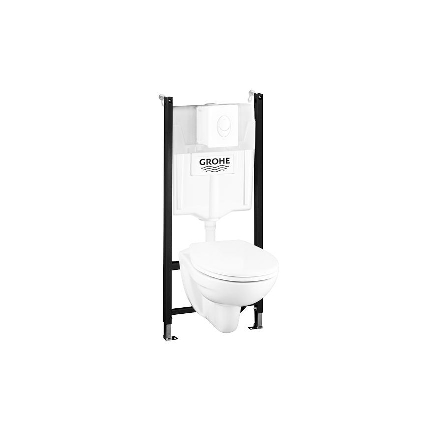 GROHE 39116000 - Juego 4 en 1 SOLIDO COMPACT 1,13 m blanco duradero