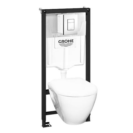 GROHE 39186000 - Kit de instalación empotrada SOLIDO 1,13 m blanco