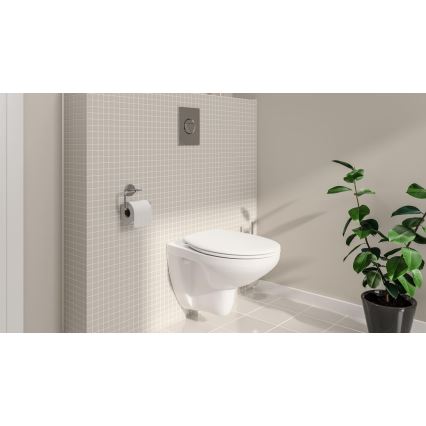 GROHE 39351000 - Inodoro suspendido BAU CERAMIC 53,1 × 36,8 × 36,3 cm cerámica/blanco